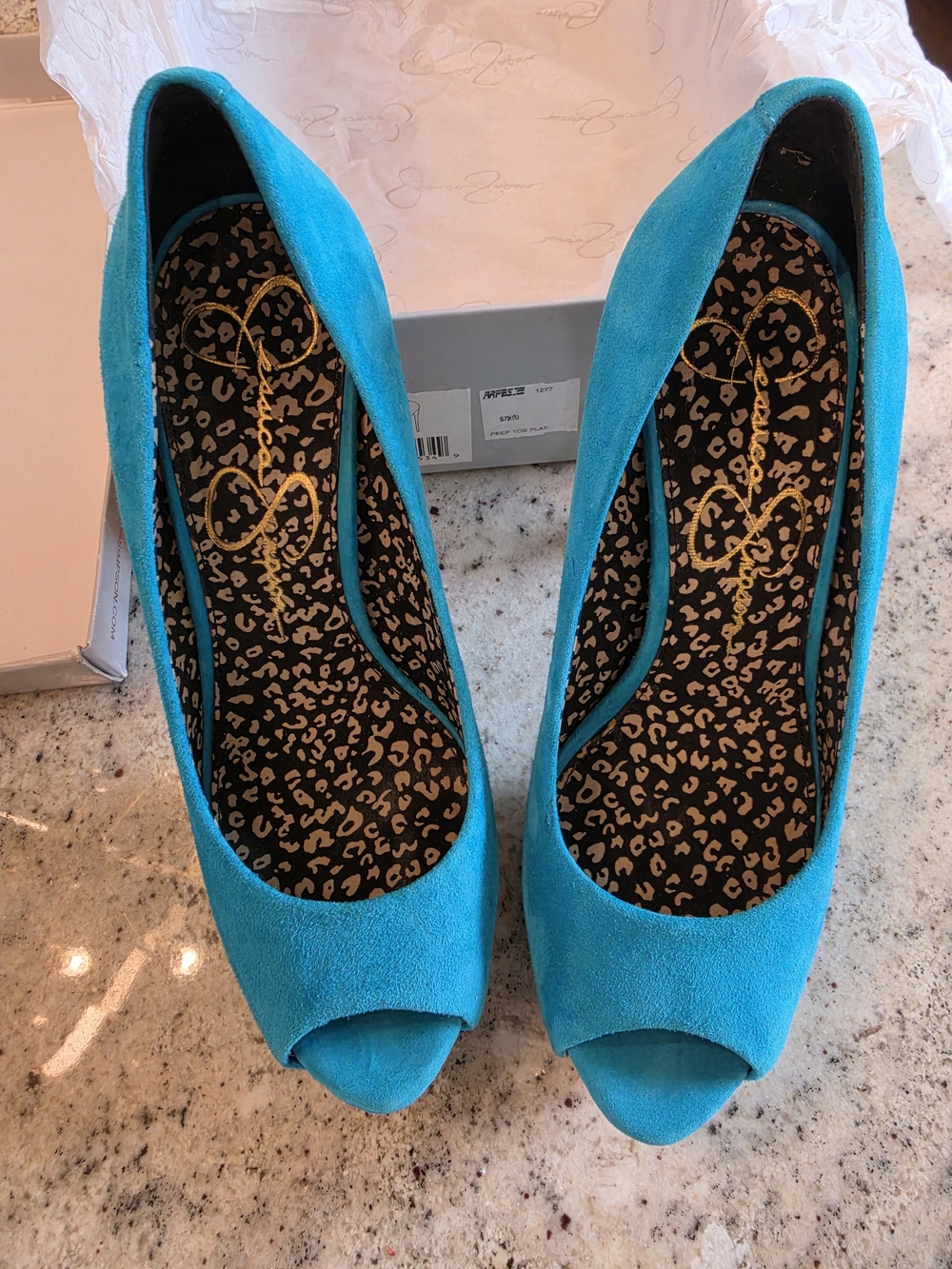 Jessica Simpson Carri - Decoblue Suede